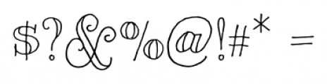 Bazaruto Iron Hand Regular Font OTHER CHARS