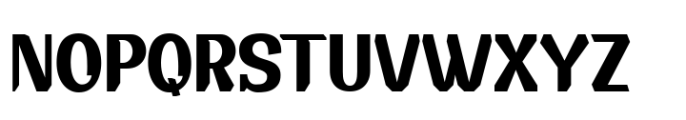 BAXAU Font UPPERCASE