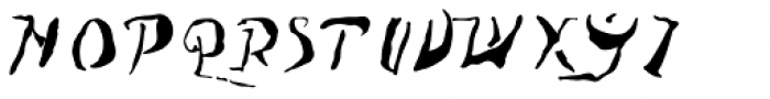 Baalbarith Font UPPERCASE