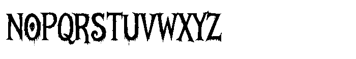 Babadook AOE Font UPPERCASE