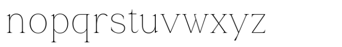 Babalove Thin Font LOWERCASE