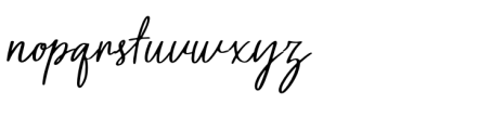 Babe Riesthy Regular Font LOWERCASE