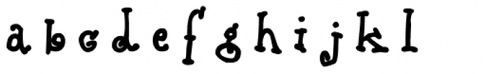 Babine Harlequin Font LOWERCASE