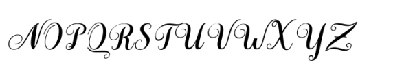 Baby Algutta  Italic Font UPPERCASE