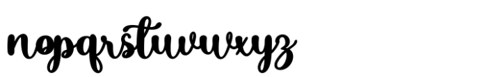 Baby Barbie Font LOWERCASE