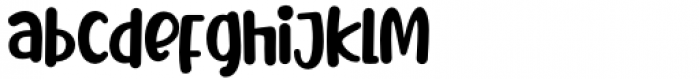 Baby Chipmunk Regular Font LOWERCASE