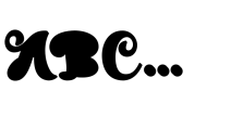 Baby Cintea Shadow Font UPPERCASE