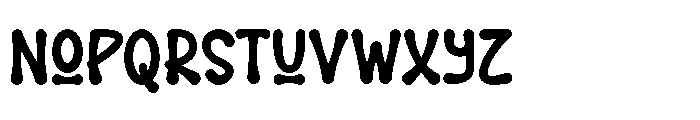Baby Dog Font LOWERCASE