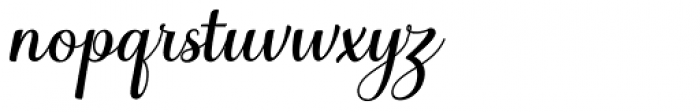 Baby Giovani Script Italic Font LOWERCASE