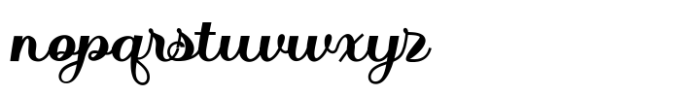 Baby Girl Font LOWERCASE