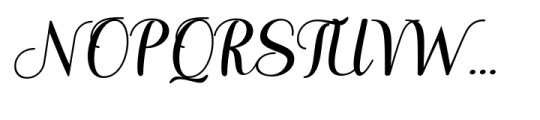 Baby Melodi Font UPPERCASE