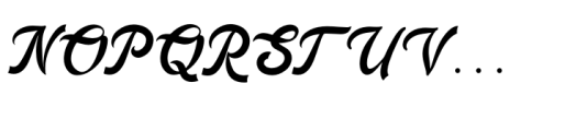 Baby Nelista Regular Font UPPERCASE