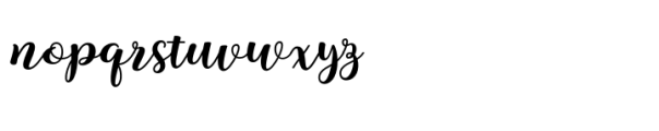 Baby Sandria Regular Font LOWERCASE