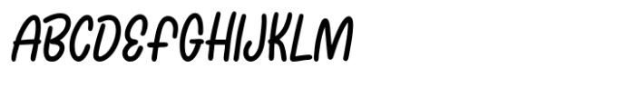 Baby Soul Font UPPERCASE