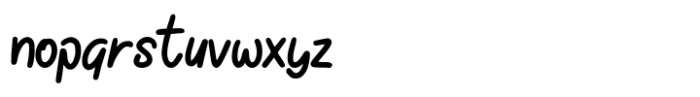 Baby Soul Font LOWERCASE