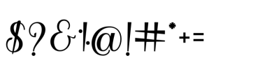Baby Sweet Font OTHER CHARS