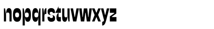 Bacalar Ultra Condensed Font LOWERCASE