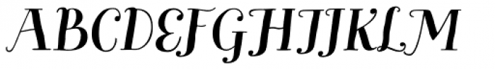 Bach Black Italic Font UPPERCASE