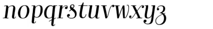 Bach Bold Italic Font LOWERCASE