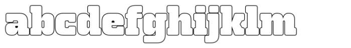 Bachote Outline FONT