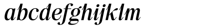 Back Bone Melavita Italic FONT