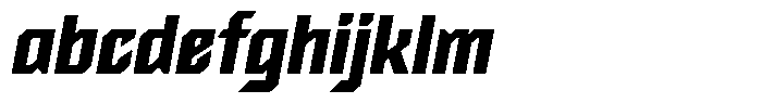 Back Italic FONT