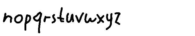 Back to christmas Font LOWERCASE