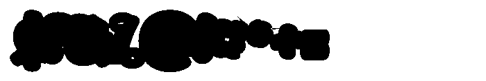 Backlane Black Font OTHER CHARS