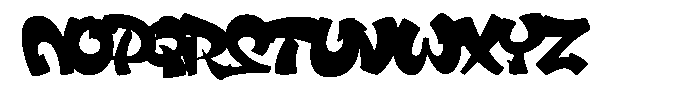 Backlane Inner Font LOWERCASE