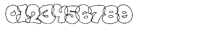 Backlane Outline Thin Font OTHER CHARS
