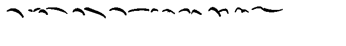 Backlane Shine Font LOWERCASE