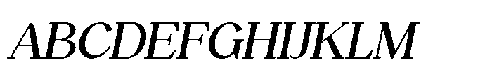 Backswings Bold Italic Font UPPERCASE