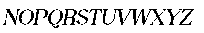 Backswings Bold Italic Font UPPERCASE