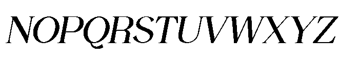 Backswings Semi Bold Italic Font UPPERCASE
