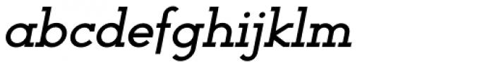 Backtalk Serif BTN Bold Oblique Font LOWERCASE