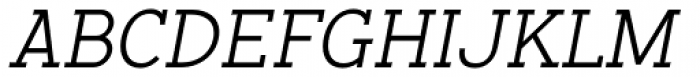 Backtalk Serif BTN Oblique Font UPPERCASE