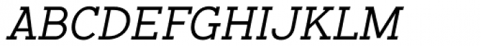 Backtalk Serif BTN SC Oblique Font LOWERCASE