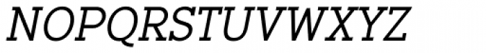 Backtalk Serif BTN SC Oblique Font LOWERCASE