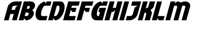 Backtens Slant Font UPPERCASE