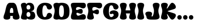 Backy Font UPPERCASE
