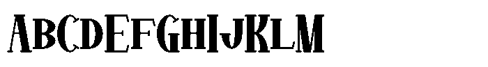 Bad Rabbit Regular Font UPPERCASE