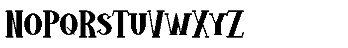 Bad Rabbit Regular Font UPPERCASE