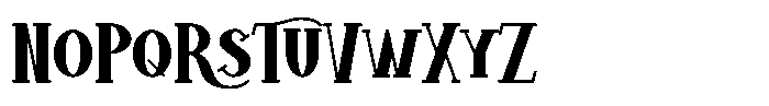 Bad Rabbit Regular Font LOWERCASE