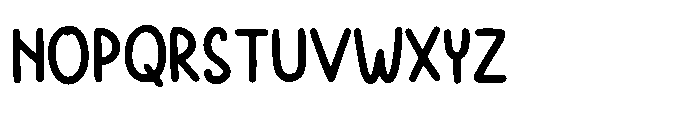 Bad Recipe Font UPPERCASE