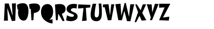 Badami Font UPPERCASE