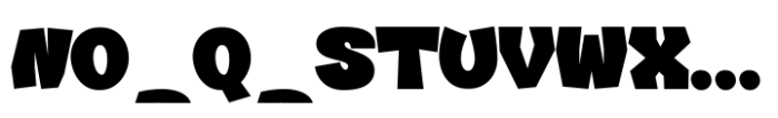 Badek Font UPPERCASE