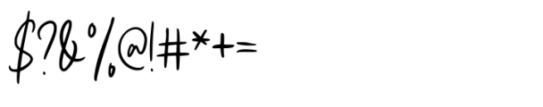 Badesra Signature Font OTHER CHARS