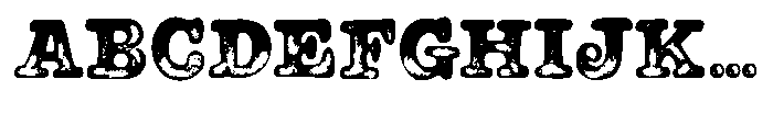 Badfellas Regular Font UPPERCASE