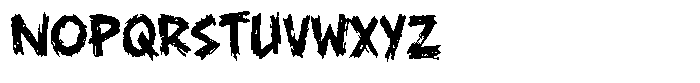 Badger Criminal Regular Font UPPERCASE