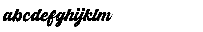 Badgery Rough FONT